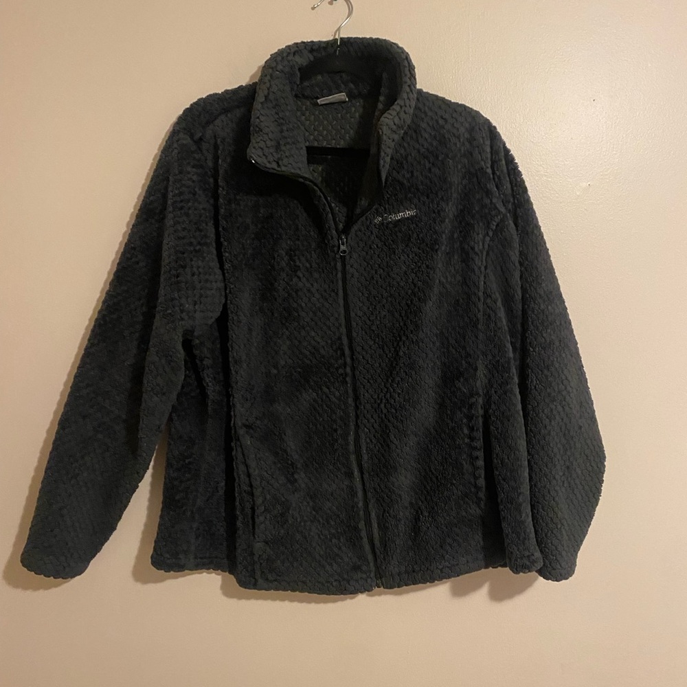 Columbia Charcoal Fleece Jacket